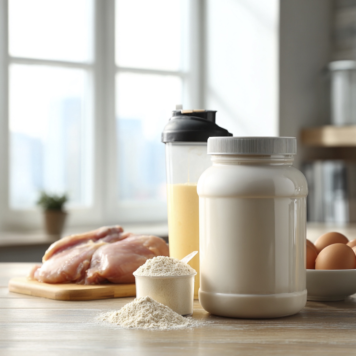 Czy odżywka białkowa jest droga? Koszt białka vs skyr, kurczak i jajka