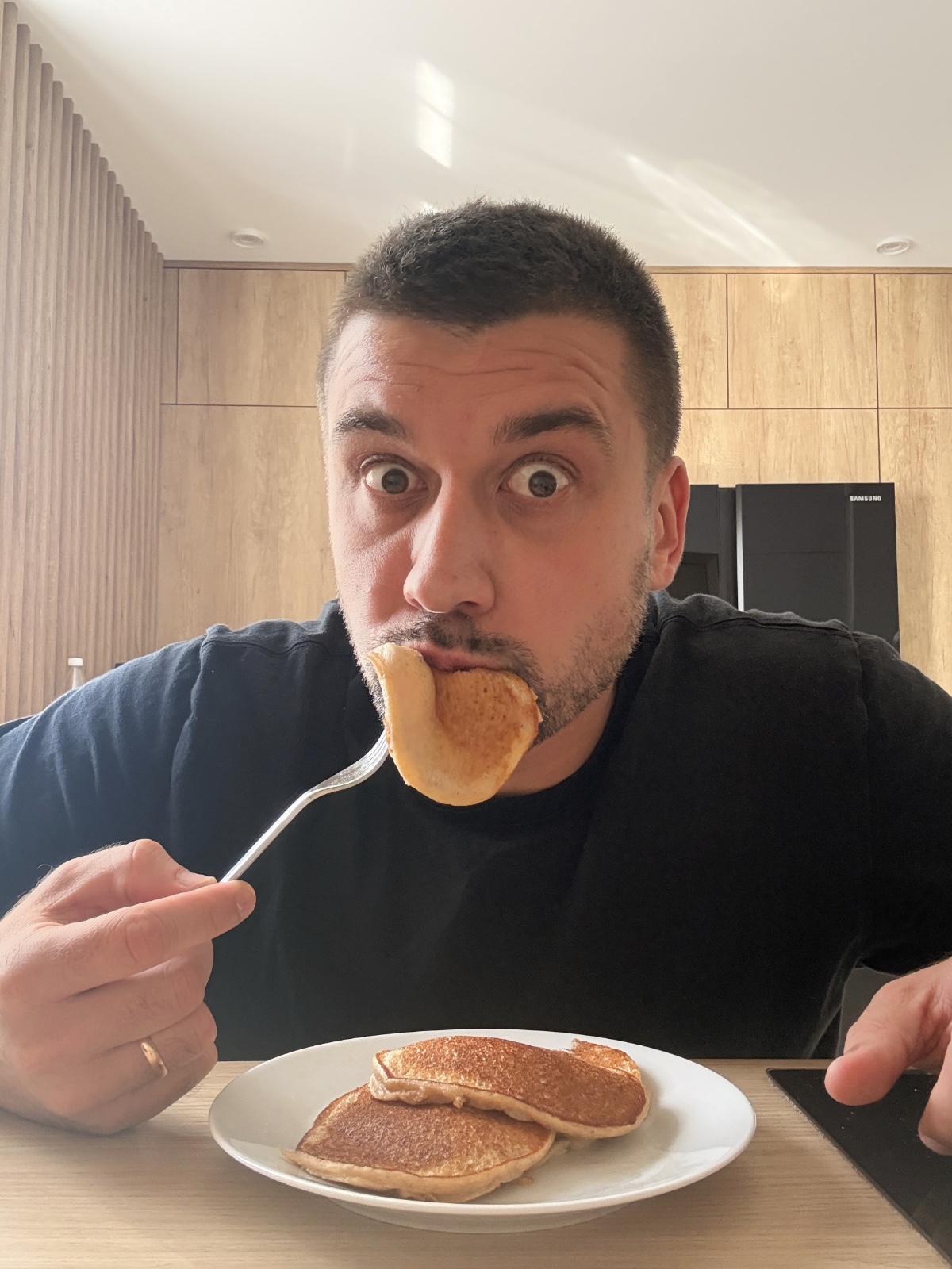 Autorski test smaku placuszków bananowych fit z własnego przepisu i wykonania